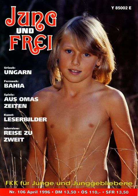 Jung und Frei Nr.106 - cute adult and young nudists magazine photo [NudistWorld]