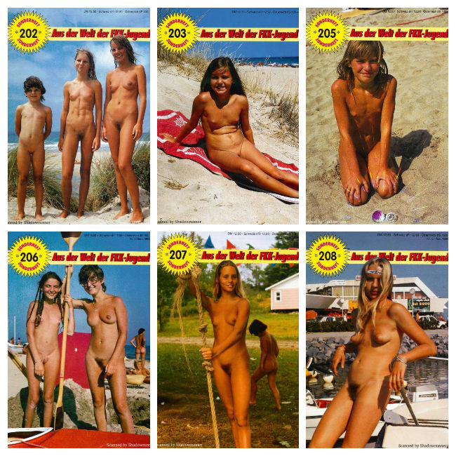 Sonnenfreunde Sonderheft Nr.200-208 retro nudism journal [NudistWorld]