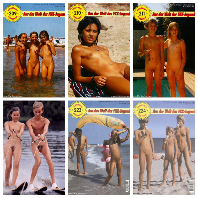 Sonnenfreunde Sonderheft Nr.209-224 retro pictures nudists magazine [NudistWorld]