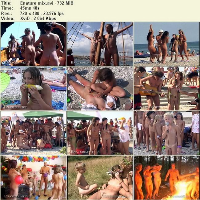 Enature family naturism video [NudistWorld]