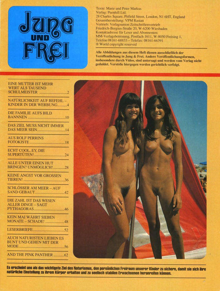 Jung und Frei Nr.72 - FKK naturism culture in Germany [NudistWorld]